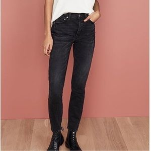 Free People Boyish High Rise Jeans